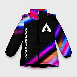 Зимняя куртка для девочки Apex Legends speed game lights