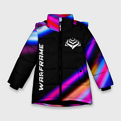 Зимняя куртка для девочки Warframe speed game lights