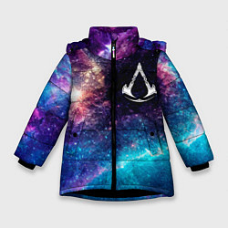 Зимняя куртка для девочки Assassins Creed space game