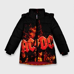Зимняя куртка для девочки AC/DC Flame