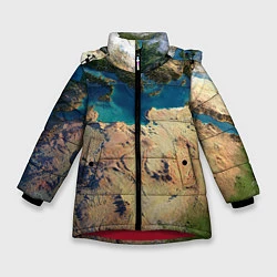 Зимняя куртка для девочки Земля