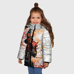 Куртка зимняя для девочки Counter-Strike: SWAT, цвет: 3D-черный — фото 2