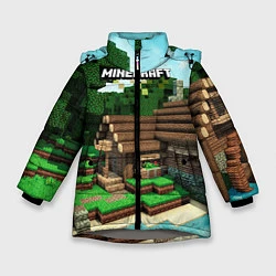 Зимняя куртка для девочки Minecraft House