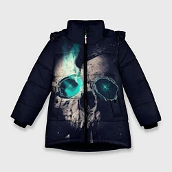 Зимняя куртка для девочки Skull eyes