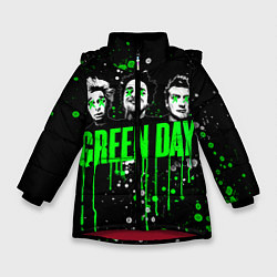 Куртка зимняя для девочки Green Day: Acid Colour, цвет: 3D-красный