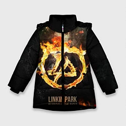 Зимняя куртка для девочки Linkin Park: Burning the skies