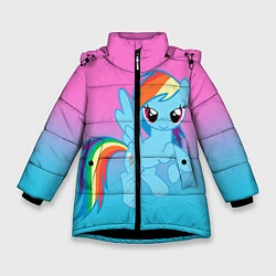 Зимняя куртка для девочки My Little Pony