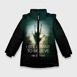 Зимняя куртка для девочки X-files: Alien hand