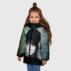 Куртка зимняя для девочки Zemfira, цвет: 3D-черный — фото 2