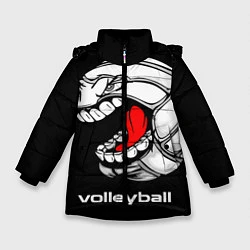 Зимняя куртка для девочки Волейбол 25