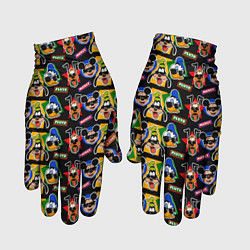 Перчатки Микки Маус и Гуффи, цвет: 3D-принт