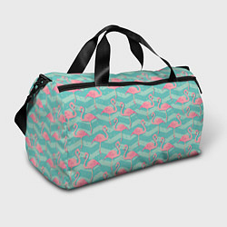 Сумки спортивные Flamingo Pattern, цвет: 3D-принт