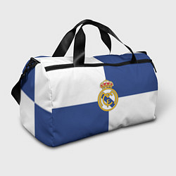 Сумки спортивные Real Madrid: Blue style, цвет: 3D-принт