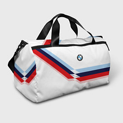 Сумки спортивные BMW БМВ WHITE, цвет: 3D-принт