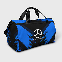 Сумки спортивные Mercedes-Benz: Blue Anger, цвет: 3D-принт