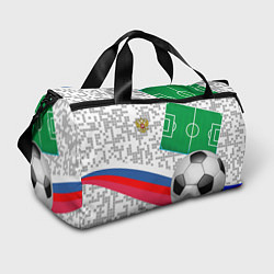 Сумки спортивные Русский футбол, цвет: 3D-принт