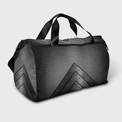 Сумки спортивные Броня металлическая, цвет: 3D-принт
