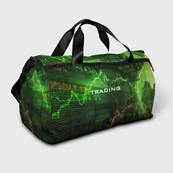 Сумки спортивные Трейдинг 03, цвет: 3D-принт