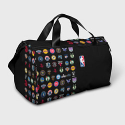 Сумки спортивные NBA Team Logos 2, цвет: 3D-принт