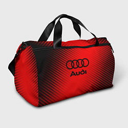Сумки спортивные AUDI АУДИ, цвет: 3D-принт
