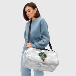 Сумки спортивные Zombie peace hand, цвет: 3D-принт — фото 2