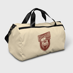 Сумки спортивные РОССИЙСКИЙ МЕДВЕДЬ, цвет: 3D-принт