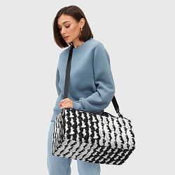 Сумки спортивные MONOKUMA МОНОКУМА ПАТТЕРН, цвет: 3D-принт — фото 2