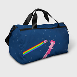 Сумки спортивные Nyan cat x Pony, цвет: 3D-принт