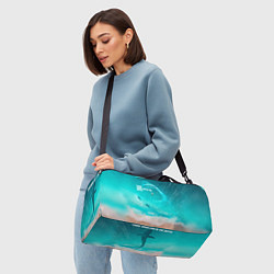 Сумки спортивные Shark in sea, цвет: 3D-принт — фото 2