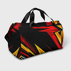 Сумки спортивные Уникальные линии, цвет: 3D-принт