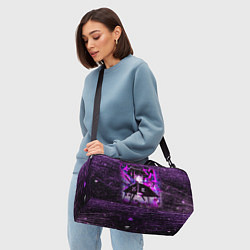 Сумки спортивные Cyberpunk Samurai Anime, цвет: 3D-принт — фото 2