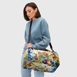 Сумки спортивные CLASH OF CLANS БИТВА КЛАНОВ, цвет: 3D-принт — фото 2