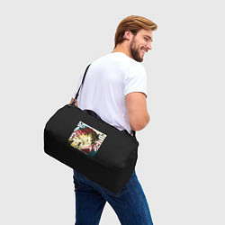 Сумки спортивные Дазай Осаму Dazai в бинтах, цвет: 3D-принт — фото 2