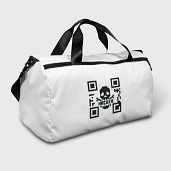 Спортивная сумка Хакерю QR-code Qr код для программистов
