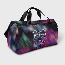 Сумки спортивные DELTARUNE ГЕРОИ В БОЙ!, цвет: 3D-принт