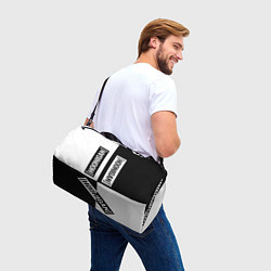 Сумки спортивные Hoonigan Автоспорт спина, цвет: 3D-принт — фото 2