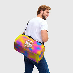 Сумки спортивные Шиба Ину Лалафанфан, цвет: 3D-принт — фото 2