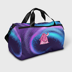 Сумки спортивные Розовый слоник, цвет: 3D-принт