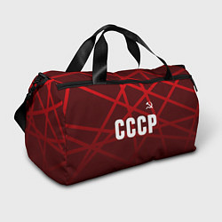 Сумки спортивные СССР КРАСНЫЕ ЛИНИИ, цвет: 3D-принт