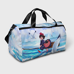 Сумки спортивные Ведьмина служба доставки Кики, цвет: 3D-принт