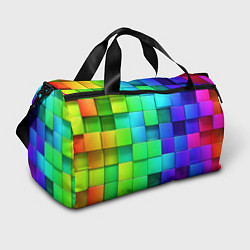 Сумки спортивные Color geometrics pattern Vanguard, цвет: 3D-принт