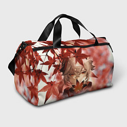 Сумки спортивные Кадзуха и кленовые листья, цвет: 3D-принт