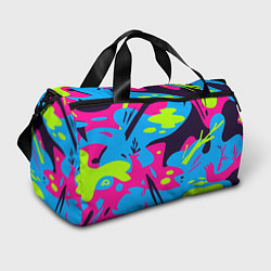 Сумки спортивные Color abstract pattern Summer, цвет: 3D-принт