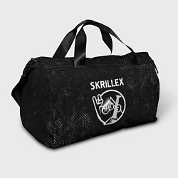 Сумки спортивные Skrillex - КОТ - Потертости, цвет: 3D-принт