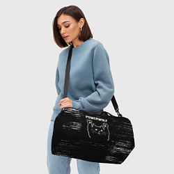 Сумки спортивные Группа Powerwolf и Рок Кот, цвет: 3D-принт — фото 2