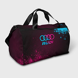 Сумки спортивные Audi - neon gradient, цвет: 3D-принт