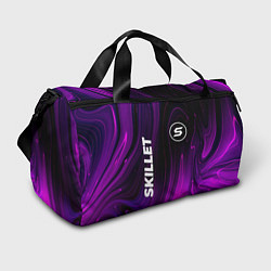 Сумки спортивные Skillet violet plasma, цвет: 3D-принт