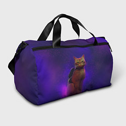 Сумки спортивные Кот Stray, цвет: 3D-принт