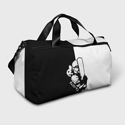 Сумки спортивные Человек-бензопила Дэндзи и Почита, цвет: 3D-принт
