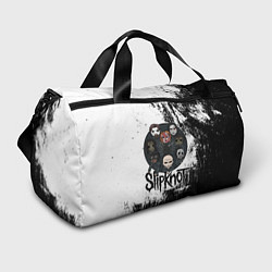 Сумки спортивные Slipknot black and white, цвет: 3D-принт